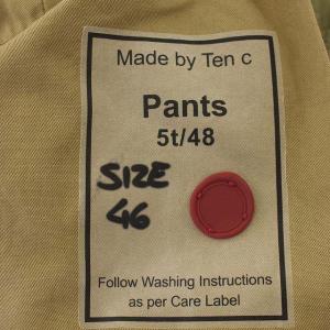 Ten c CARGO PANTS カーゴパンツ 46 カーキ