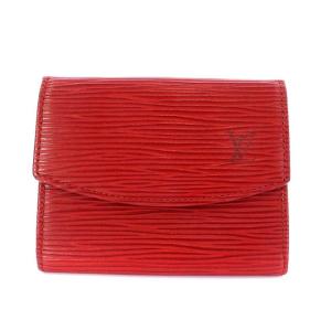 エピ ポルトモネ サンプール コインケース 小銭入れ ニつ折り カーフレザー レッド M63417