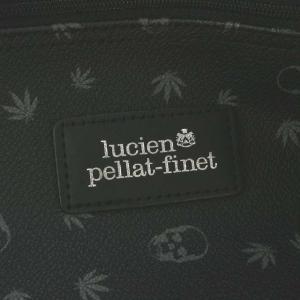 lucien pellat finet トートバッグ スカル ヘンプ PVC ブラック