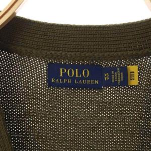 POLO RALPH LAUREN カーディガン XS カーキ