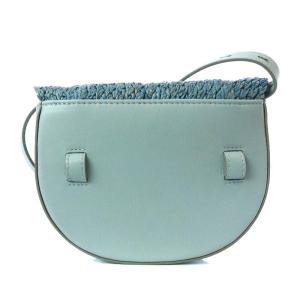 HELEN KAMINSKI ティンリー Tinley ショルダーバッグ クラッチバッグ ウエストポーチ ラフィア ブルー 水色