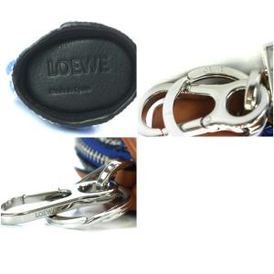 LOEWE バニーチャーム Bunny Charm コインケース チャーム キーホルダー キャンバス バイカラー