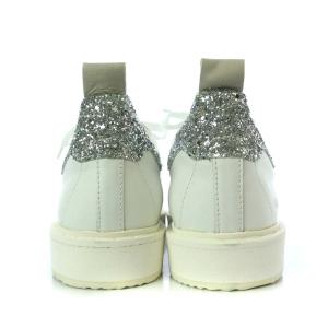 GOLDEN GOOSE STARTER スニーカー ローカット グリッター レザー 38 白