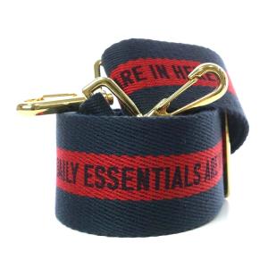 Deuxieme Classe EVERYDAY I LIKE BAG STRAP ロゴ バイカラー ネイビー