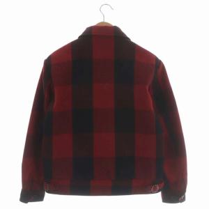 HYSTERIC GLAMOUR 野口強 21AW バッファローチェックブルゾン S 赤 黒