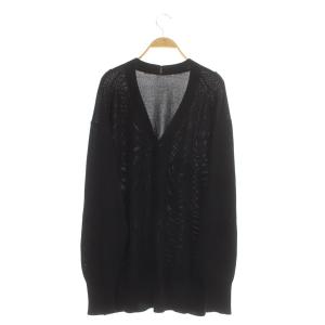 Deuxieme Classe Chouette カーディガン ニット 長袖 ブラック