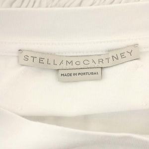 STELLA McCARTNEY ウエストギャザーカットソー プルオーバー 半袖 36 白