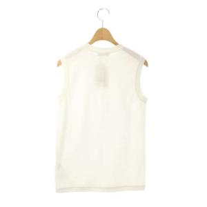 MADISONBLUE CREW NECK SLEEVELESS TEE 00 ホワイト
