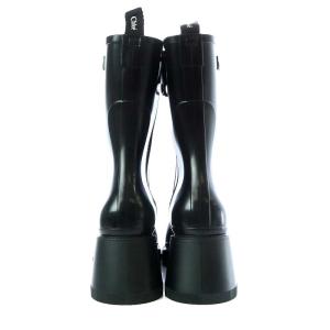 Chloe Betty レインブーツ ウェリントンブーツ チャンキーヒール ラバー 37 ブラック
