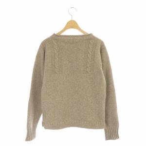 MARGARET HOWELL ニット モックネック カシミヤ混 2 ベージュ