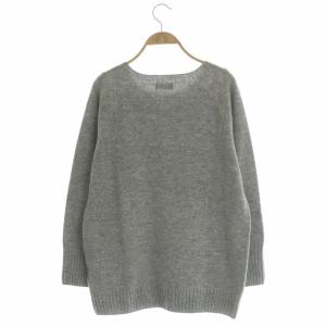 MARGARET HOWELL ニット カシミヤ混 2 ライトグレー