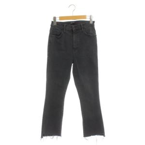 Insider Crop Denim デニムパンツ カットオフ ダメージ加工 27 ブラック