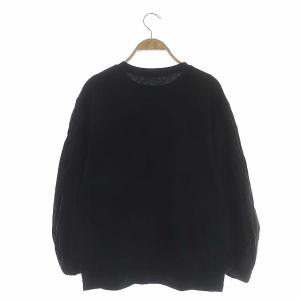 ADORE 21AW バイオポンチ袖切り替えカットソー 長袖 バルーンスリーブ 38 ブラック