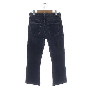 MOTHER INSIDER CROP STEP FRAY デニムパンツ ジーンズ カットオフ ジッパーフライ 27 ブルー