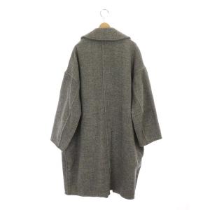 upper hights THE COAT by UPPER HIGHTS ウールオーバーサイズロングコート チェスターコート アウター 1 グレー