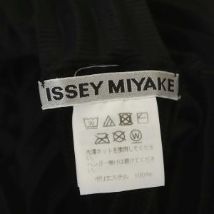 ISSEY MIYAKE カットソー プルオーバー 長袖 2 ブラック
