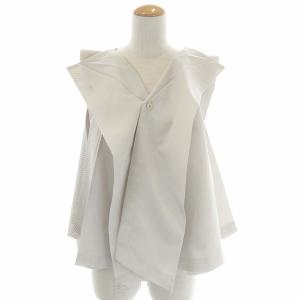 立体アシンメトリーベストジャケット 3 グレー