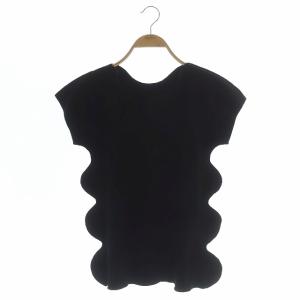 A-POC ウェーブトップス カットオフ 2 ブラック