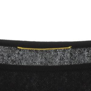 L'Appartement B/N Volume knit ニット カットソー 長袖 ウール ブラック