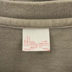 STAMMBAUM アパルトモン取扱 EagleTシャツ 半袖 プリント ダメージ加工 F グレー オレンジ