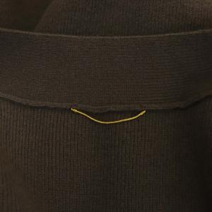 Deuxieme Classe 20AW ミドルゲージVプルオーバーニット セーター 長袖 ウール カシミヤ混 ブラウン