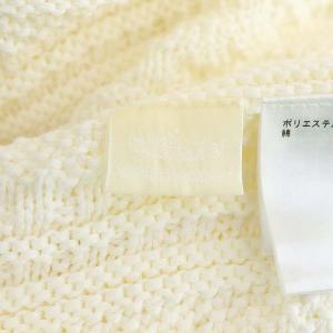 GRACE CONTINENTAL 22SS パターンニットパーカー 36 ホワイト