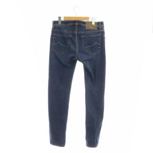 JACOB COHEN PW622デニムパンツ ジーンズ ストレート ボタンフライ 32 ブルー