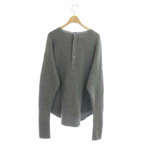 L'Appartement THERMAL KNIT セーター 長袖 カシミヤ混 グレー