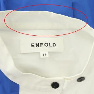 ENFOLD 22SS SOMELOS HALF SLEEVE DRESS シャツワンピース 38