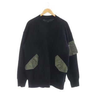 21年製 スポンジ スウェットシャツ 3 ネイビー カーキ