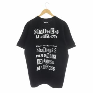 sacai ARCHIVE MIX Tシャツ カットオフ ロゴ 半袖 4 ブラック