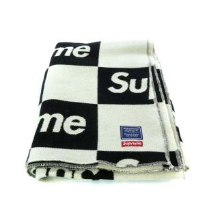 21AW Faribault Woolen Mill Checkerboard ブランケット