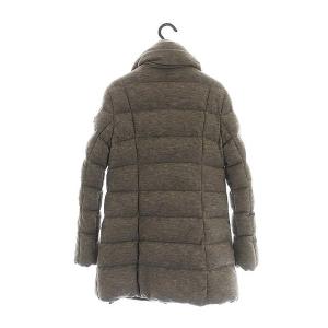 TATRAS BALENA ダウンコート ミドル丈 スナップボタン 総裏地 03 ライトブラウン