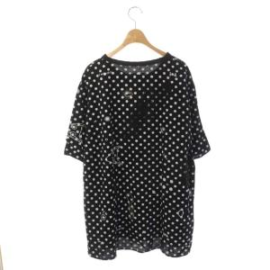 Maison Margiela 6 MM6 ブラウス ドット 42 ブラック