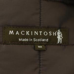 MACKINTOSH ボア ベスト ファー キルティング 32 ベージュ 茶色 ブラウン