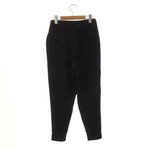 Theory 21AW Double Knit LT Slouchy Jogger ジョガーパンツ ドロスト ブラック