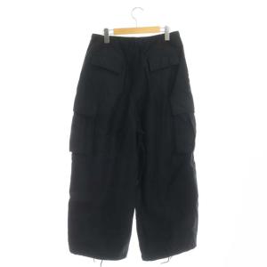 Needles H.D.PANT ヒザデルパンツ ワイド カーゴ ミリタリー 2 黒
