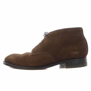 Alden 86482 6EYE CHUKKA モディファドラスト チャッカブーツ スエード 8 茶