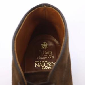 Alden 86482 6EYE CHUKKA モディファドラスト チャッカブーツ スエード 8 茶