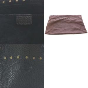 CELINE ヴィンテージ ブギーバッグ スタッズ レザー ブラック