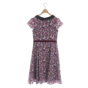 TOCCA 20SS IPANEMA FLOWERS ワンピース フレア 2 ピンク