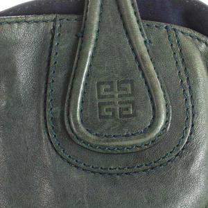 GIVENCHY ナイチンゲール ショルダーバッグ トートバッグ 2way レザー 緑 グリーン