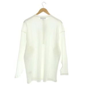 AMERICANA ドゥーズィエムクラス別注 22SS ワッフル ヘンリー ロングスリーブ カットソー 999 ホワイト