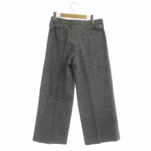 Martin Margiela 1 ワイドパンツ ツイード タック センタープレス 36 グレー