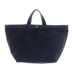トートバッグ キャンバス ネイビー