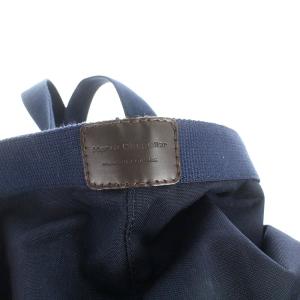 Hervé Chapelier トートバッグ キャンバス ネイビー