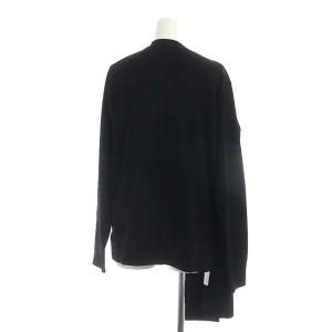 ADORE 21SS ドライハイゲージニット 38 ブラック グレージュ