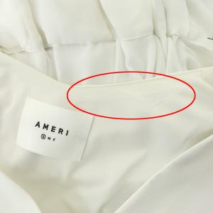Ameri VINTAGE 2WAY AMANDA DRESS S ホワイト