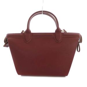 Longchamp LE PLIAGE HERITAGE TOP HANDLE M ハンドバッグ エンジ