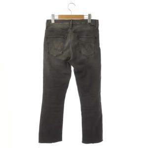 MOTHER ドゥーズィエムクラス取り扱い MOTHER GREY INSIDER CROP デニムパンツ ワイド